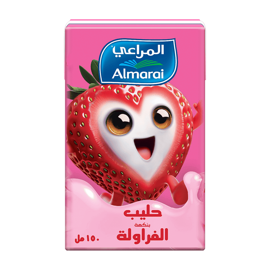 المراعي حليب الفراوله شفاط١٥٠