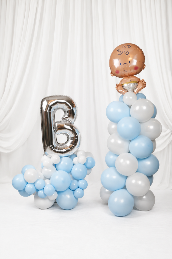 مجموعة المولود - welcome baby Boy setup