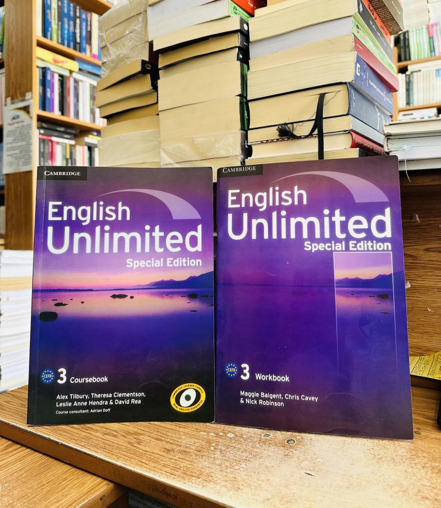 English unlimited 3 course book and work book special edition alex tilbury theresa