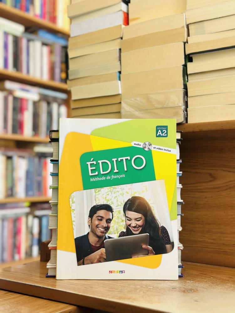 Edito methode de francais niveau a 2 student book and work book didier 1/2