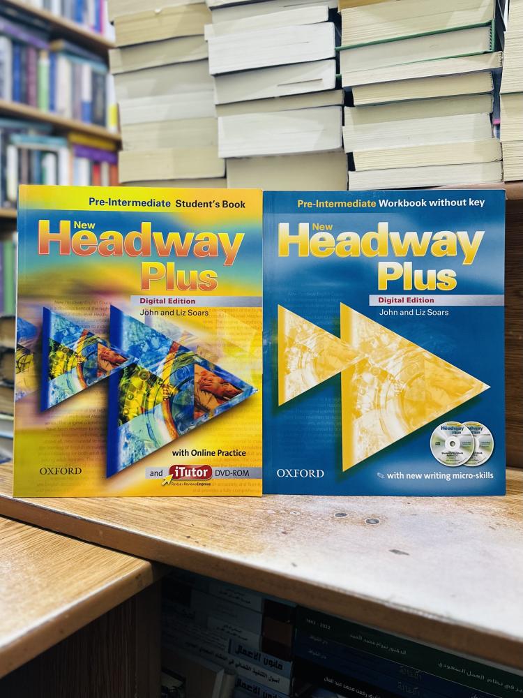 New headway plus pre intermediate students book and work book 1/2 digital edition John Liz soars