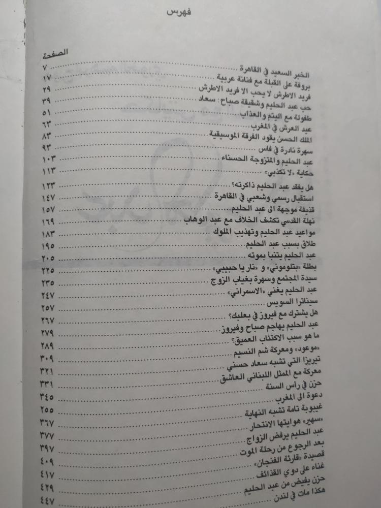 حكايتي مع النجوم : عبدالحليم حافظ . تأليف : جورج ابراهيم الخوري . الصفحات 468 صفحة تحتوي على صور ( يوجد كتابات على الفلاف الداخلي )