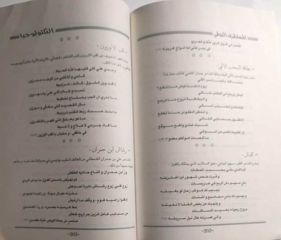 المستطرف النبطي : نوادر وقصائد ساخرة من الشعر النبطي . تأليف : ابراهيم الخالدي . الصفحات 290 صفحة