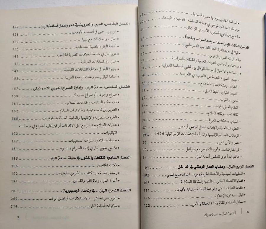 أسامة الباز مسيرة حياة . تأليف : السفير هاني خلاف . الصفحات 303 صفحة تحتوي على ملحق للصور والوثائق .