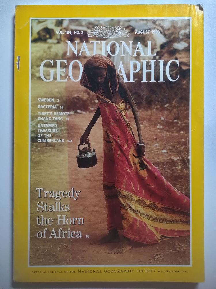 NATIONAL GEOGRAPHIC . AUGUDT 1993