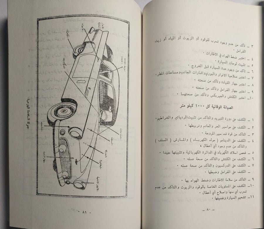 فن قيادة السيارات بين المعرفة والتطبيق . طبعة 1402ه/1982م . الصفحات 144 صفحة