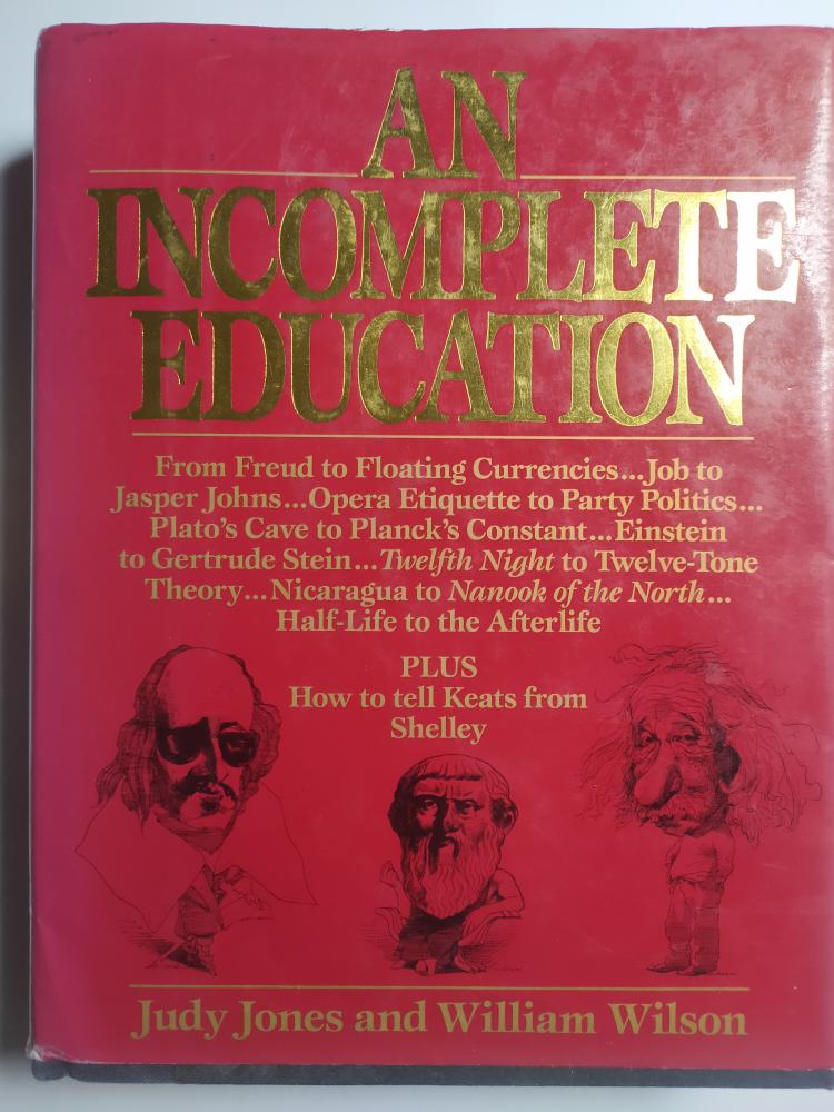 638 An Incomplete Education . Jody Jobes & William Wils , page