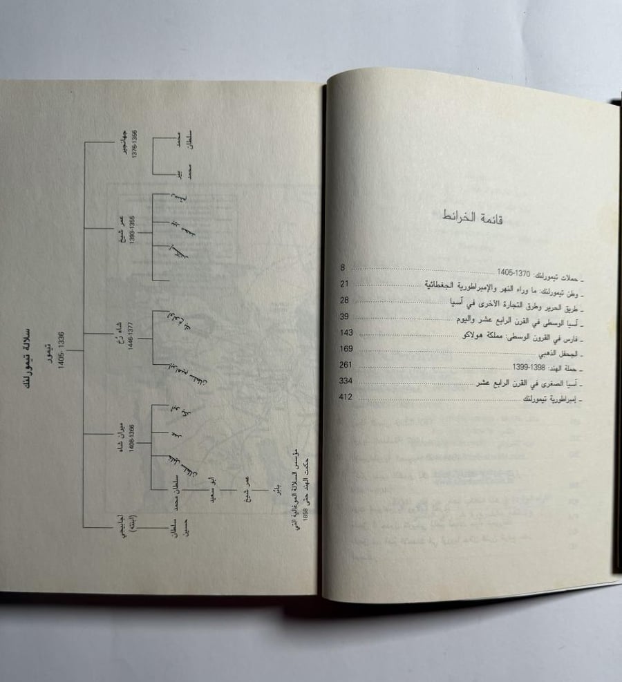 تيمورلنك: قاهر الملوك والسلاطين وغازي العالم. تأليف : جاستن مروذي. الصفحات 422 صفحة