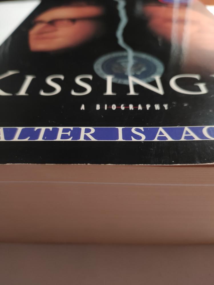 Kissinger . by Walter Isaacson . 840 page