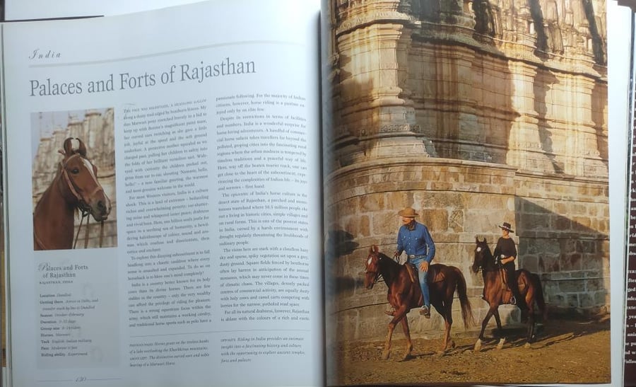 أعظم رحلات الخيل حول العالم – Great Horse Treks of the World – كتاب مصور