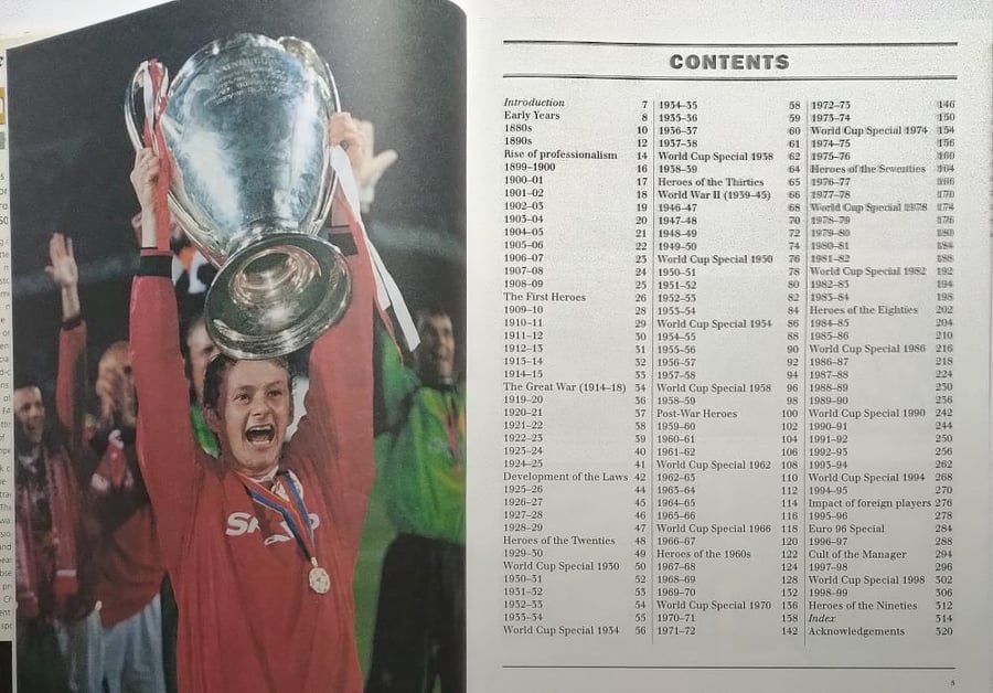Football Chronicle .by Norman Barrett. hardcover . 311 page . big size