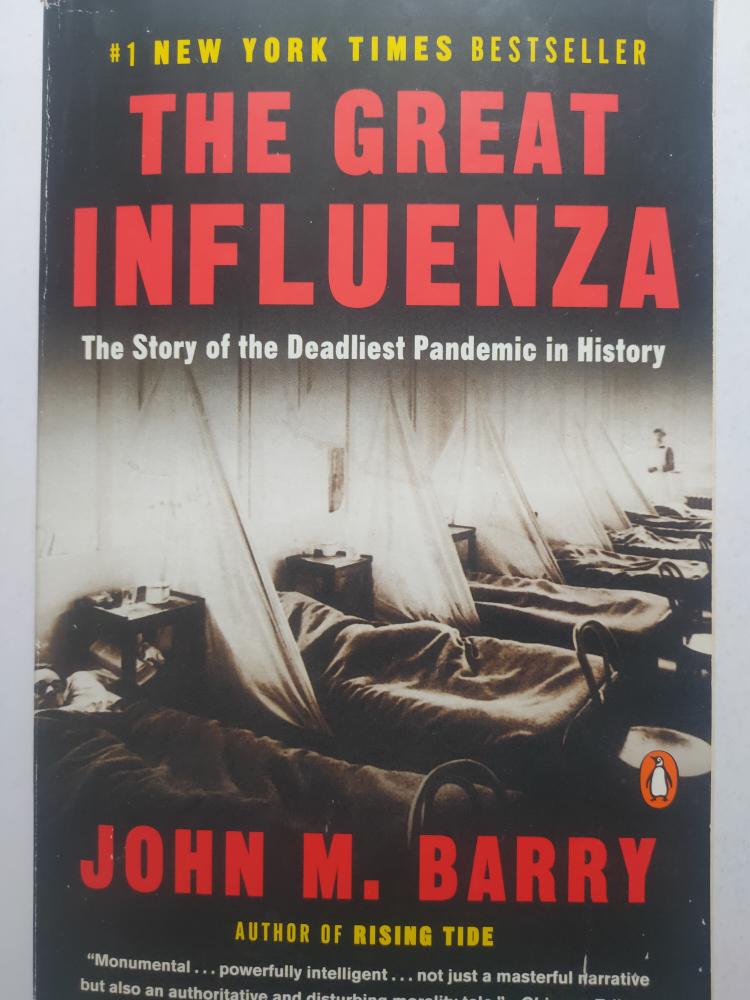 The Great Influenza . h. الانفلونزا العظيمة . تأليف : جون باري