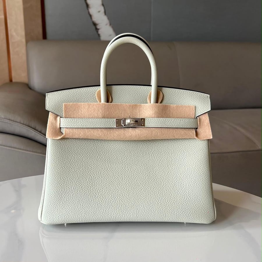 Birkin 25 togo Vert Fizz PHW