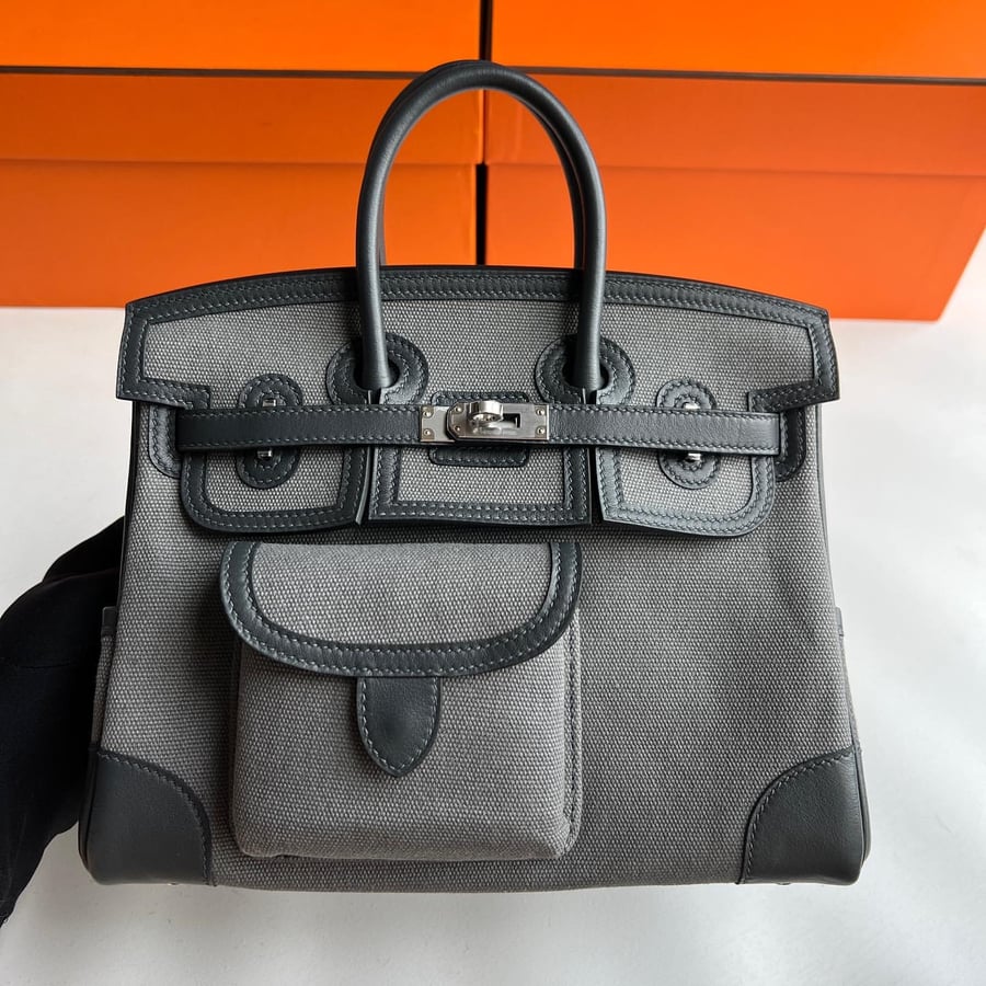 Birkin25 crago Ardoise With PHW