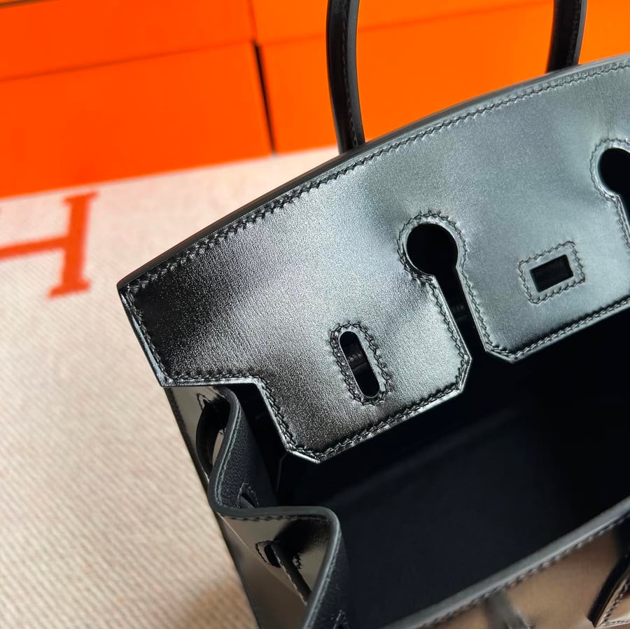 Birkin25 Seller Box black  with PHW