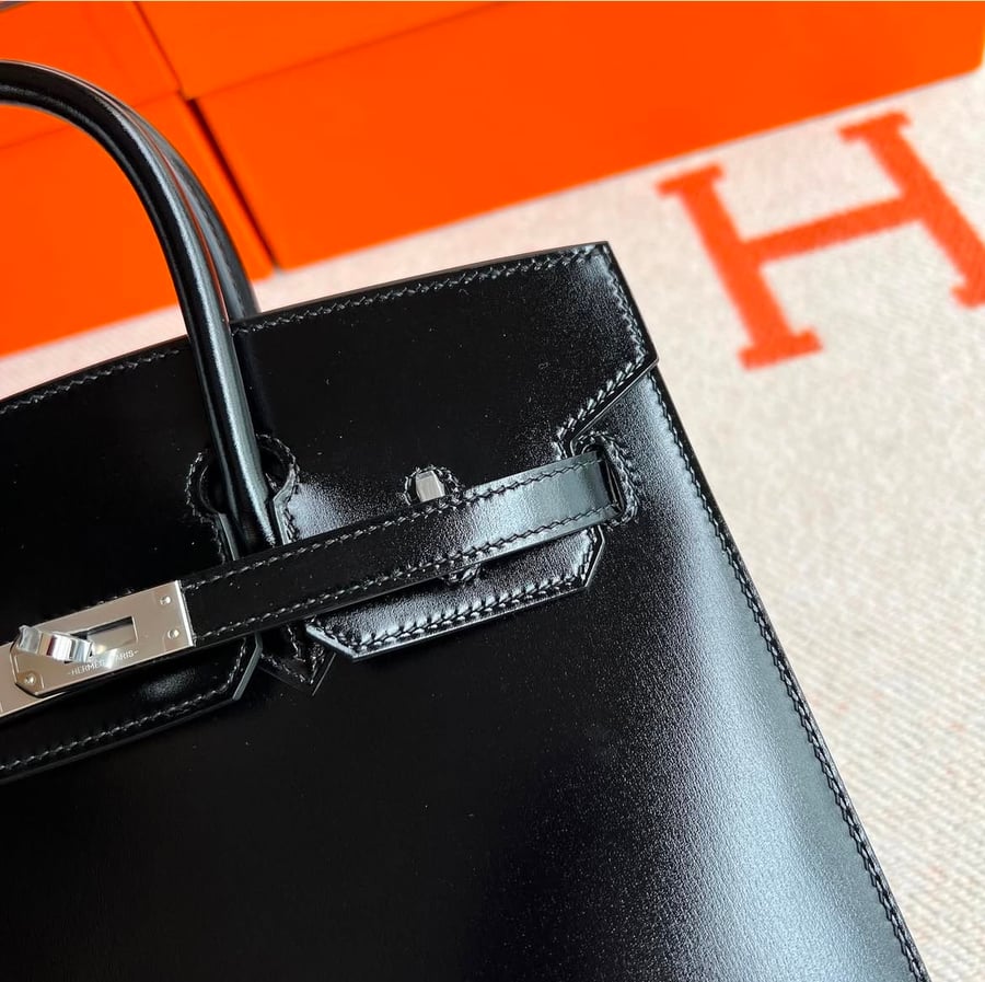 Birkin25 Seller Box black  with PHW