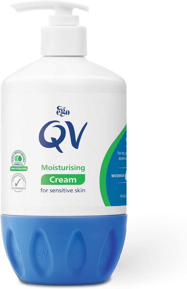 كريم مرطب للجسم من QV بمضخة - 500 جم