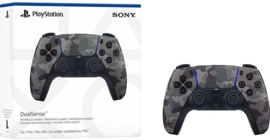 Wireless controller DualSense for PlayStation 5 (Saudi Arabia version) - Camouflage gray