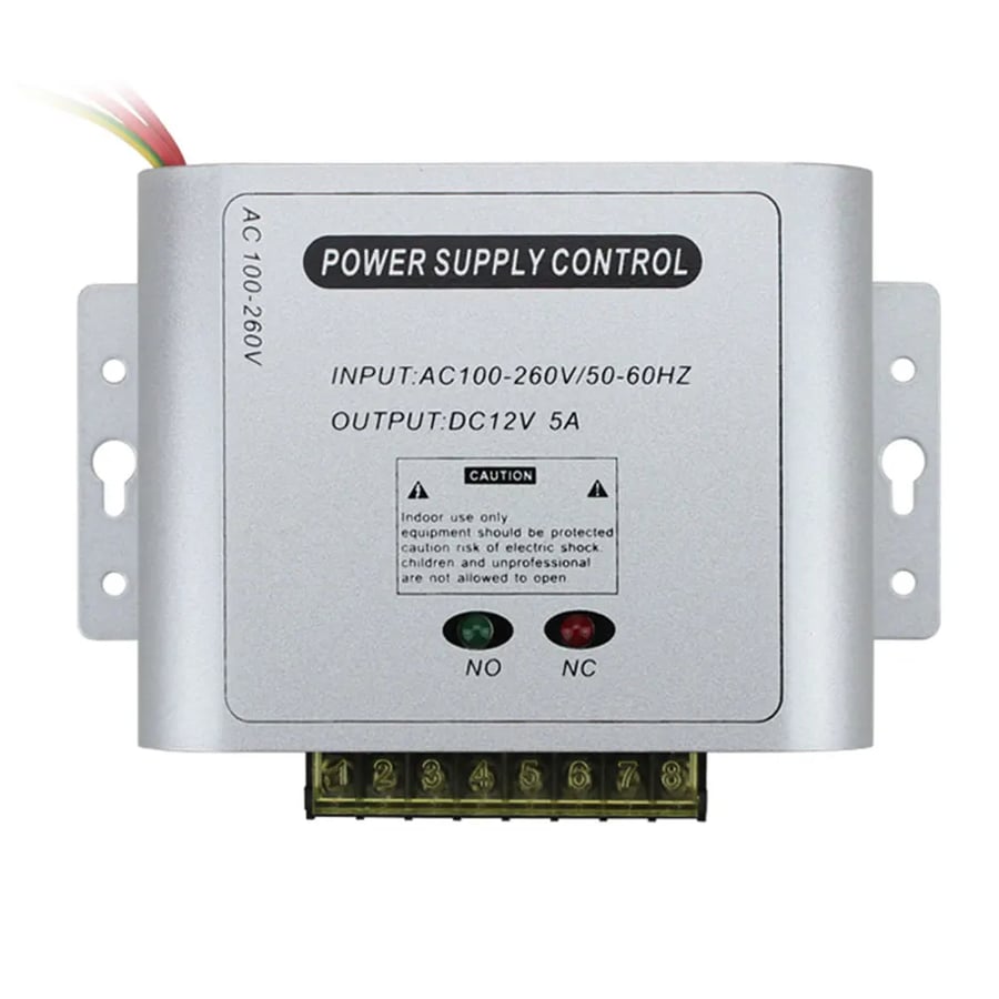 مزود طاقة ذكي للتحكم في الأقفال والبصمة 12V