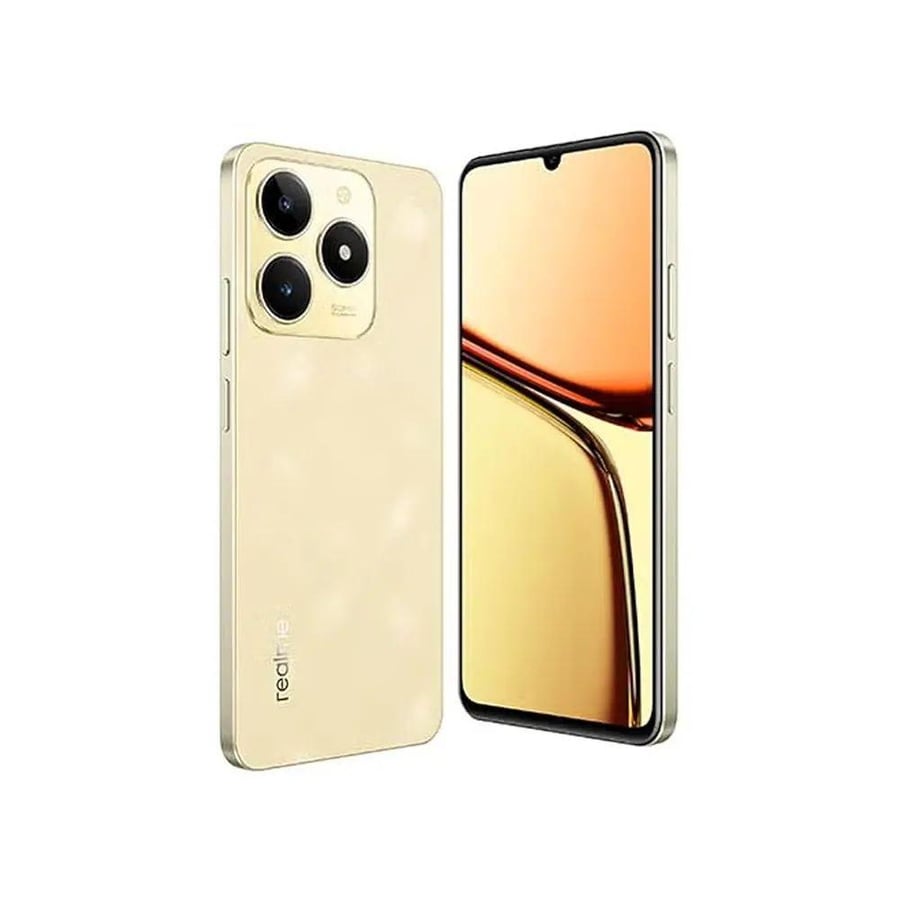 جوال Realme C61 256GB-8GB  ram لون Sparkle Gold