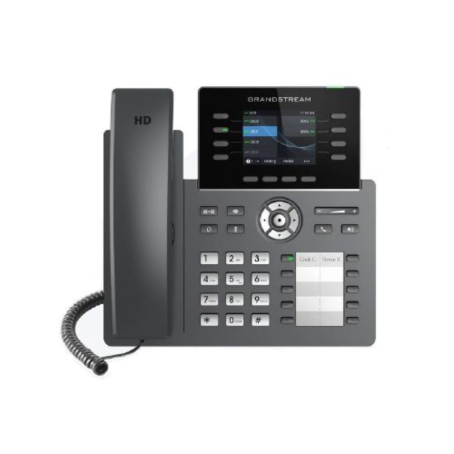 Grandstream GRP2634 IP phone with 32 virtual keys and Wi-Fi 6