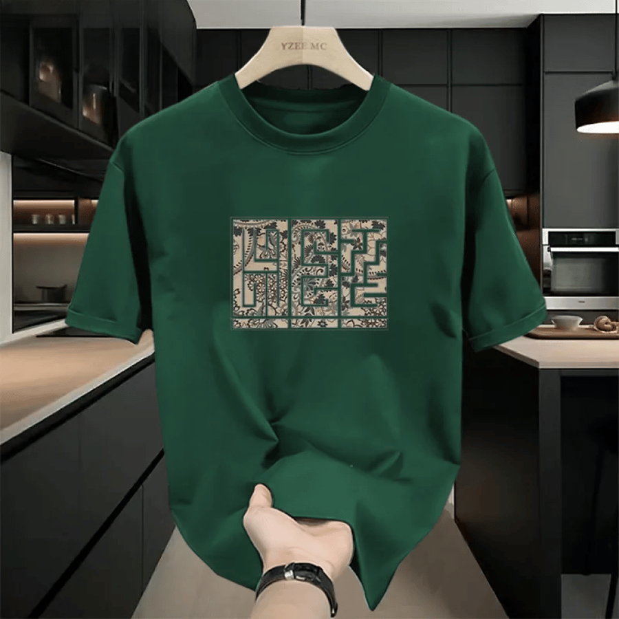 تي شيرت رجالي بنمط أمريكي