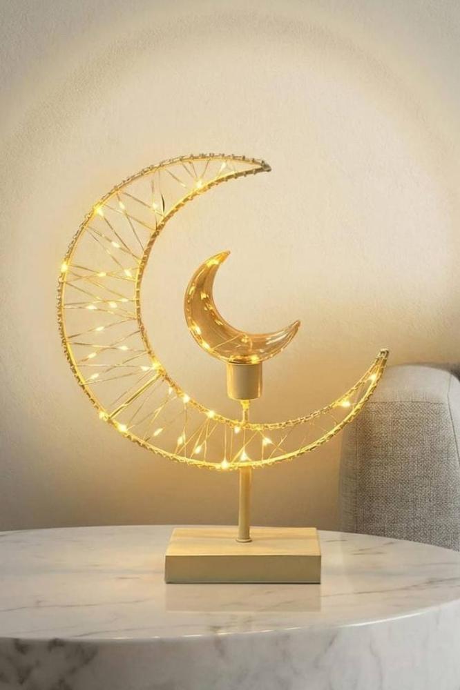 ديكور هلال رمضان مضيء