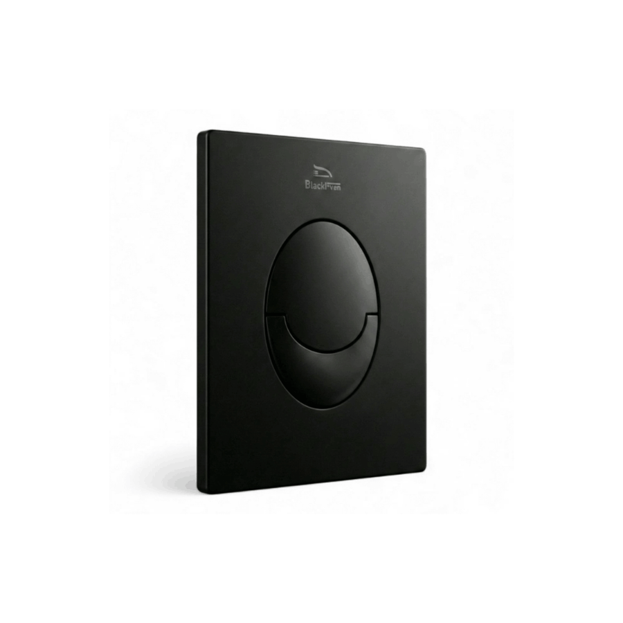وجه ضغطة سيفون مخفي دبل أسود مطفي بلاك إفن Black Even