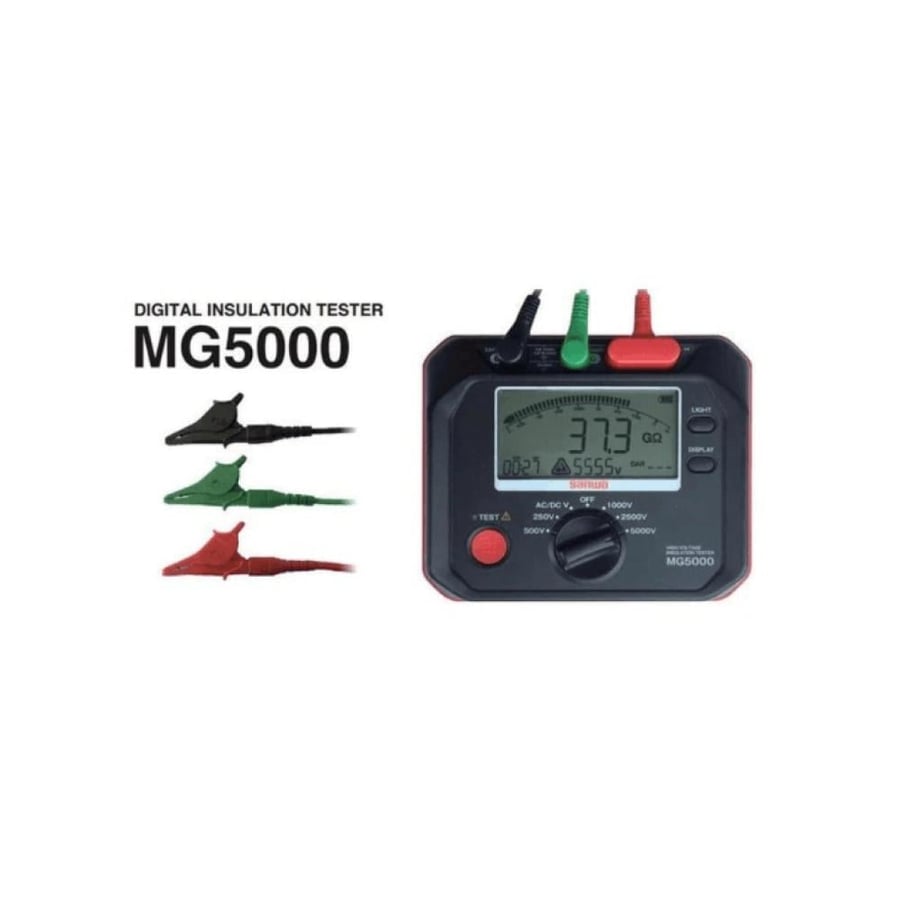 جهاز اختبار العزل 5000 فولت MG5000 من Sanwa (Insulation Tester)