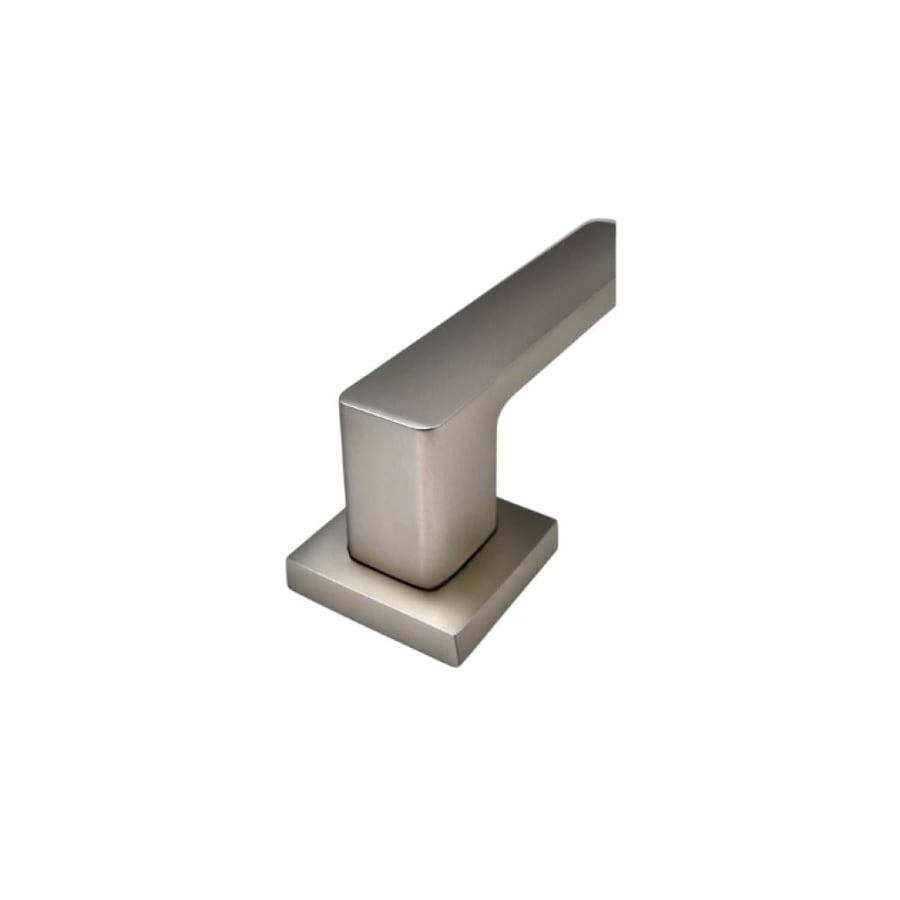 Door handle detached LU-1045 matte silver aluminum – modern door handles