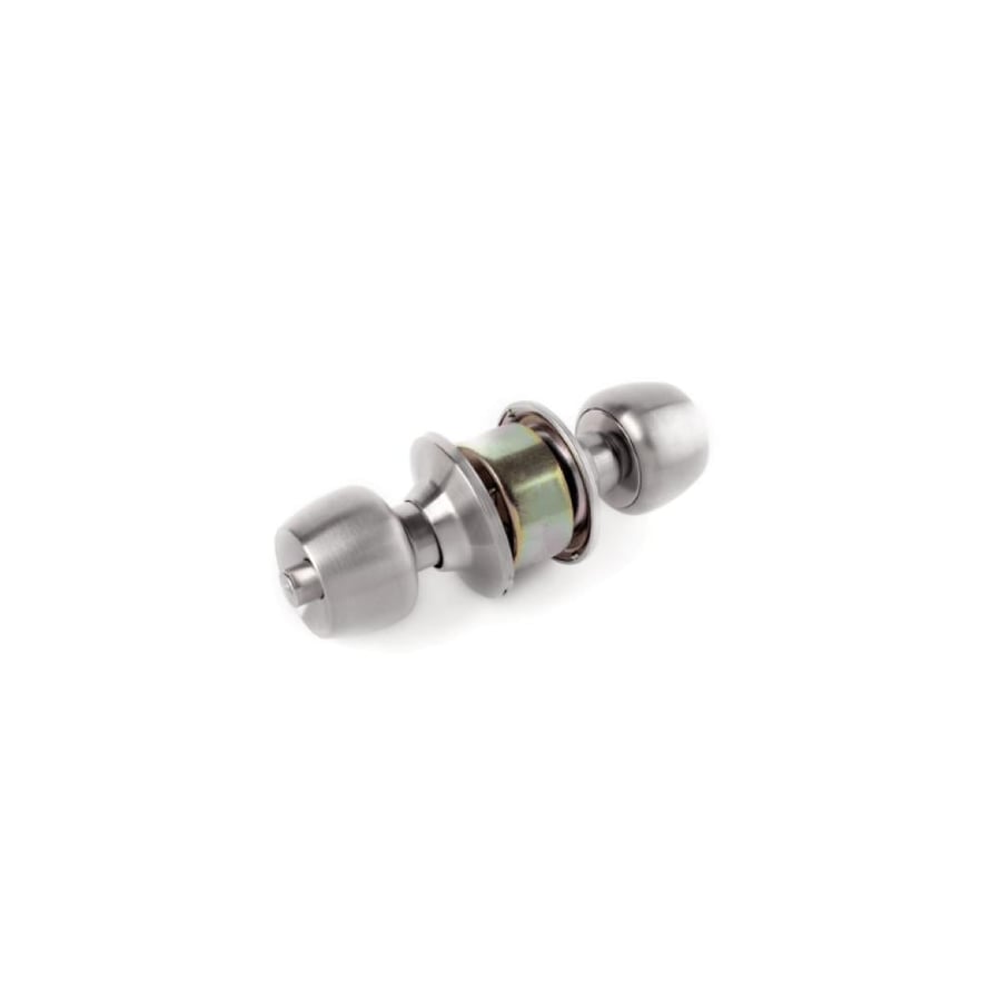 Yale door handle with pomegranate pattern 60/70 mm silver – practical design