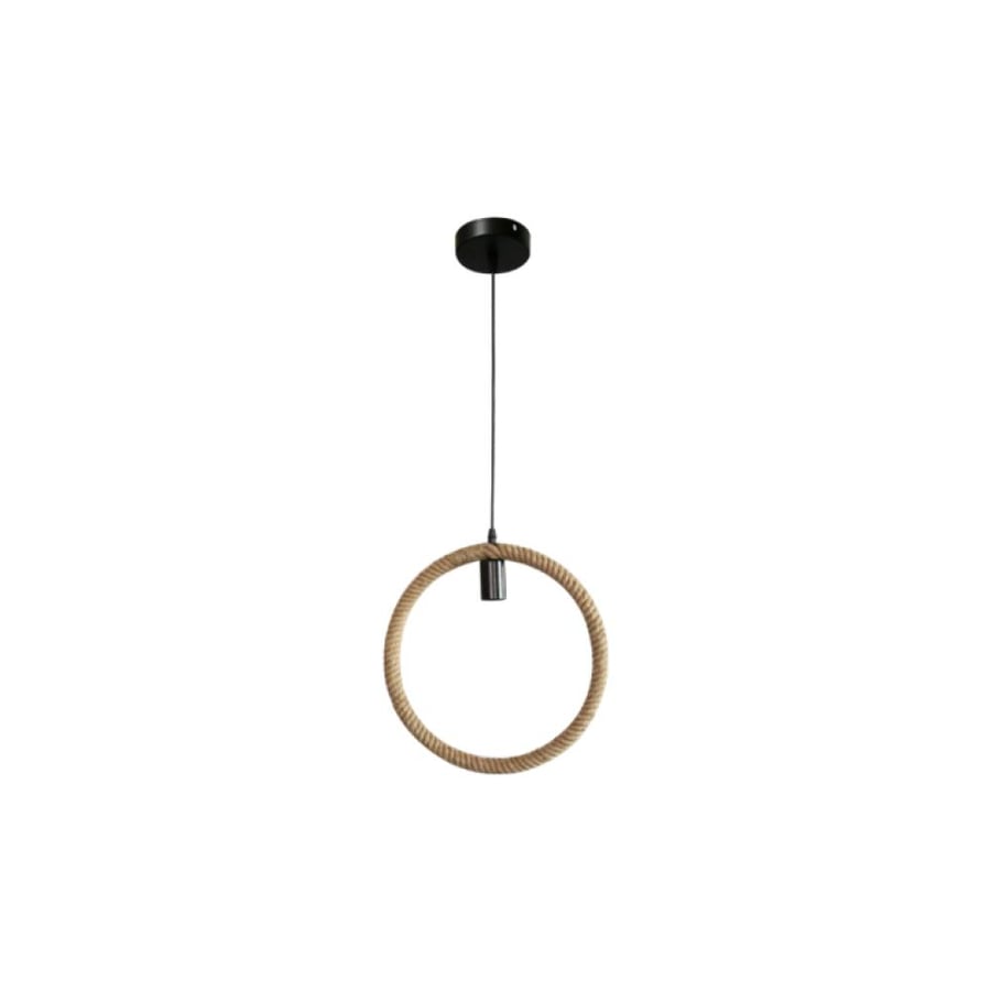 Single black socket with cords – E27 base with modern industrial design