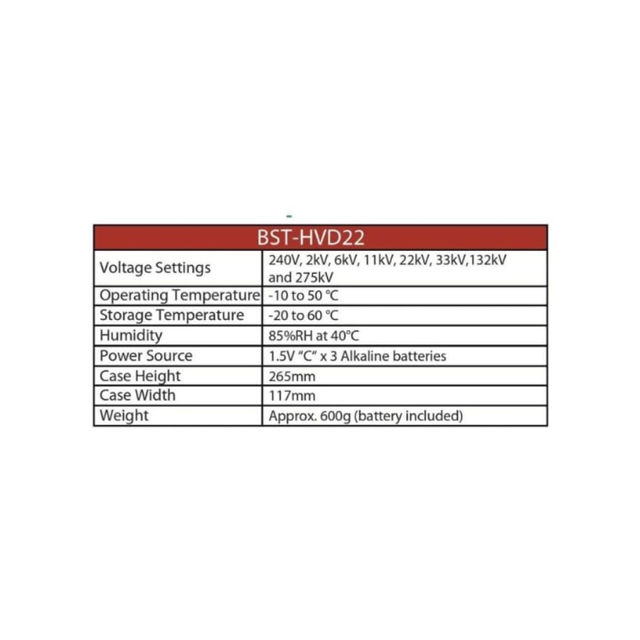 كاشف جهد عالي 275kV HVD22 من Besantek مقاوم للماء IP65