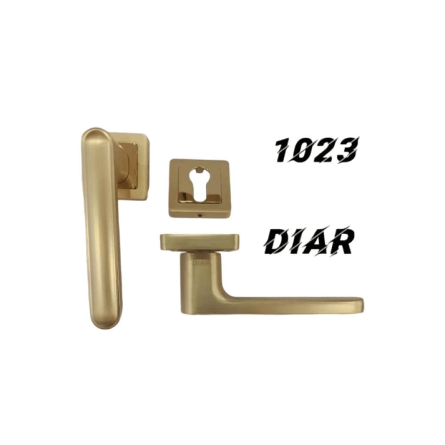 مقبض باب داخلي DIAR 1023 نيكل مطفي | مقبض أبواب حديث