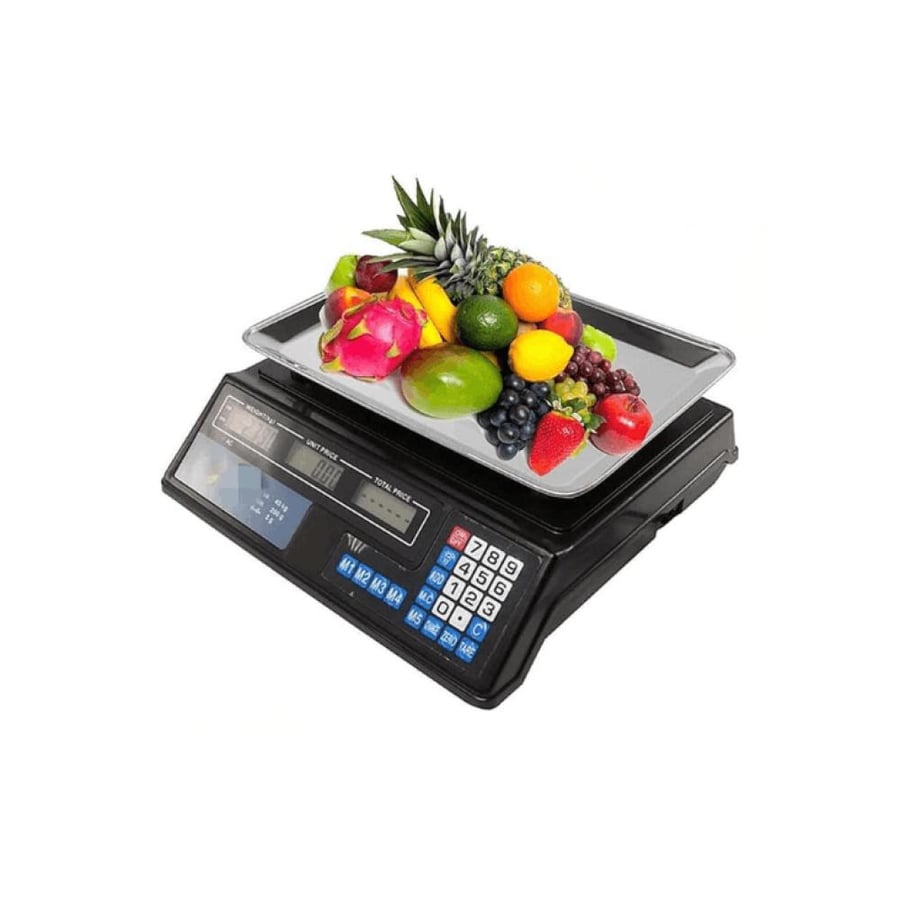 Digital electronic scale 40 kg with display screen