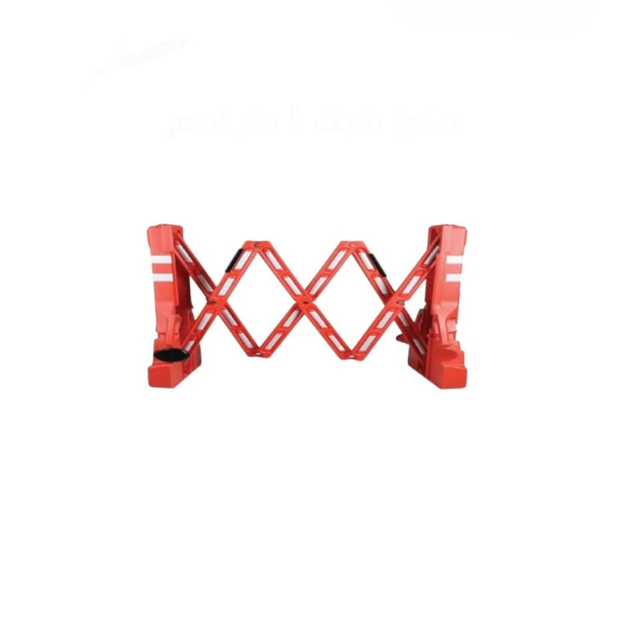 Red mesh barrier
