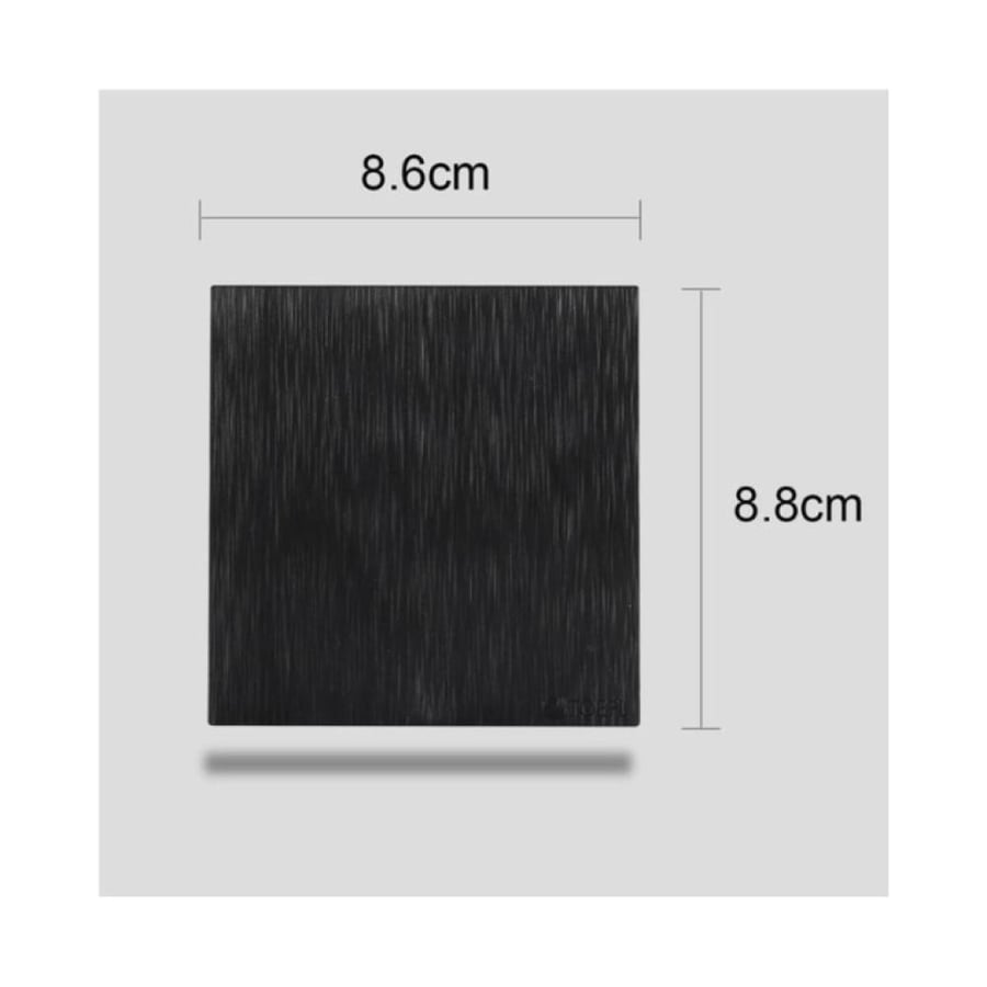Drackson single key 4 screw black piano platinum