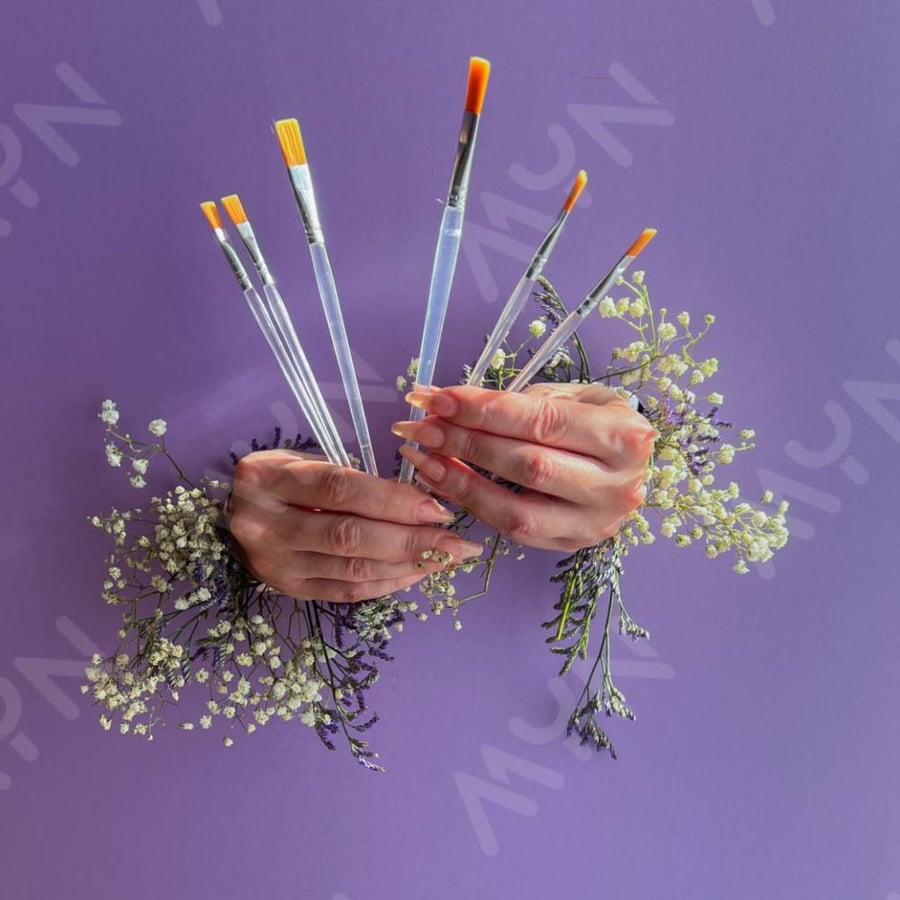 فرش مربعه ٦ قطع من دنيا