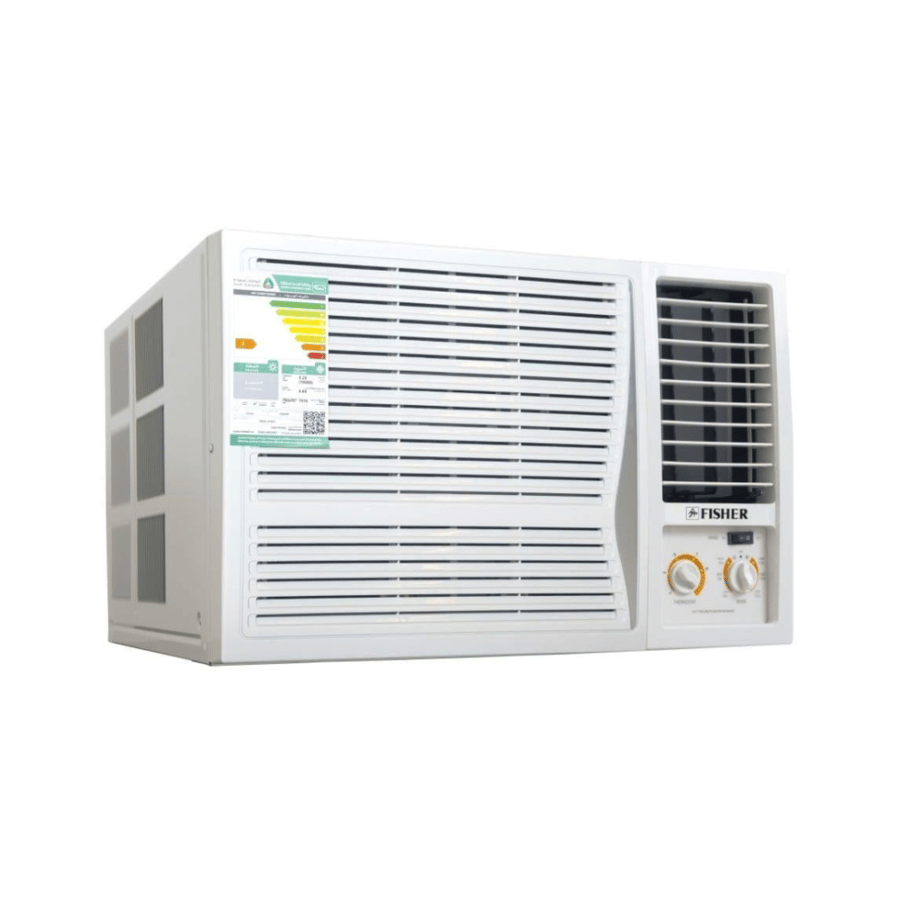 مكيف شباك فيشر، 2 طن بارد 220V-1PH-60Hz-R410a، 21800 روتاري صنع في الصين FWAC-H24CF