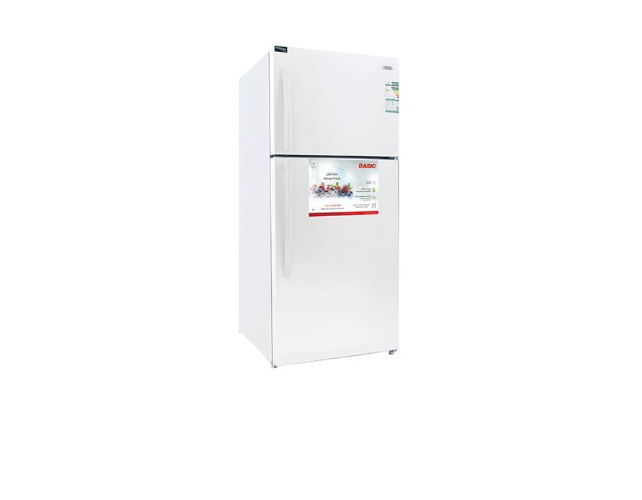 ثلاجة باسيك بابين بسعة 14.4 قدم مكعب / 410 لتر BRD-550ML W – BRD-550MLV