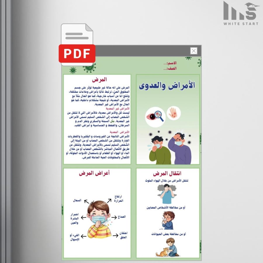 مطوية الأمراض والعدوى