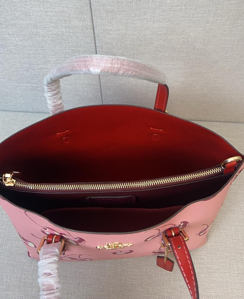 Small cherry tote bag Coach Molly