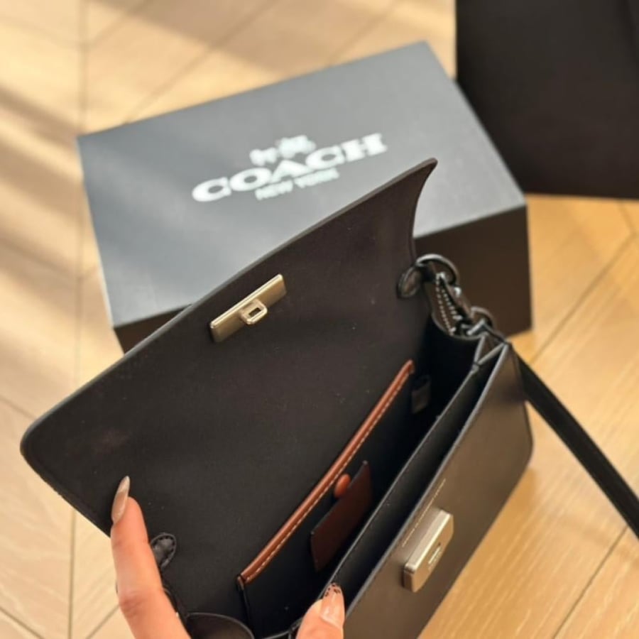 Black Coach handbag