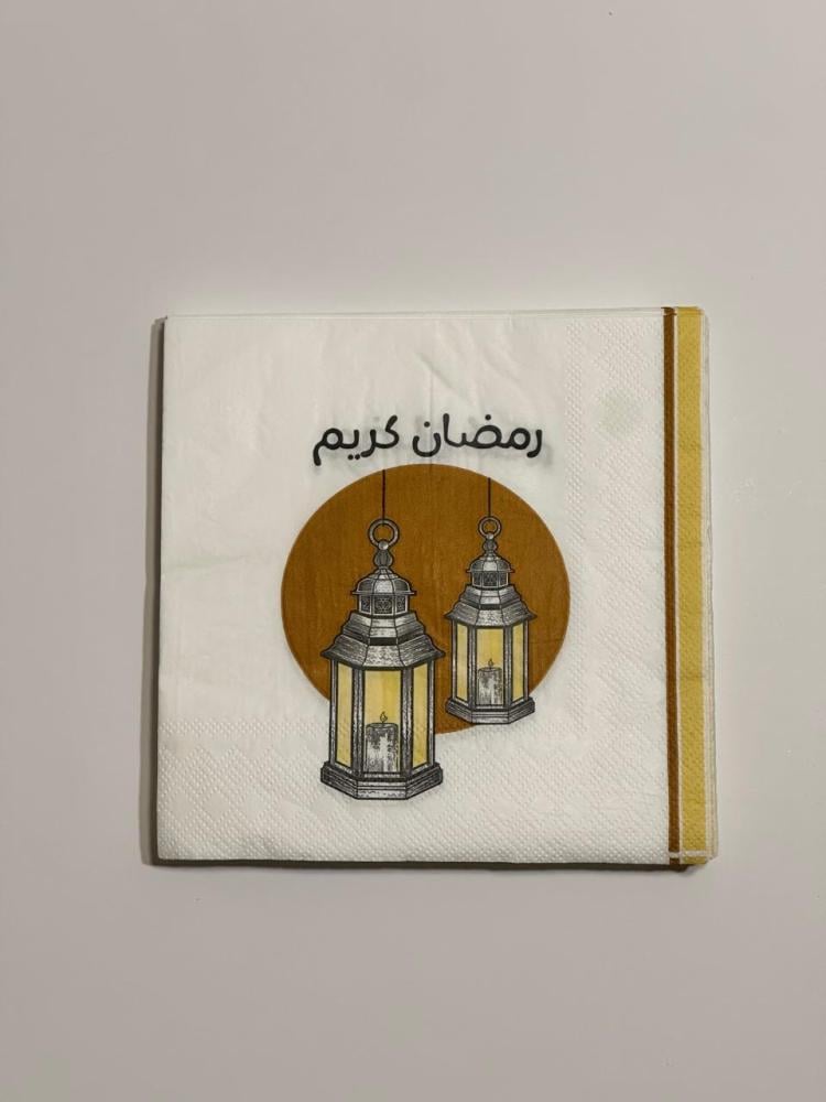 مناديل ورقية ، عبوة من  ((20))