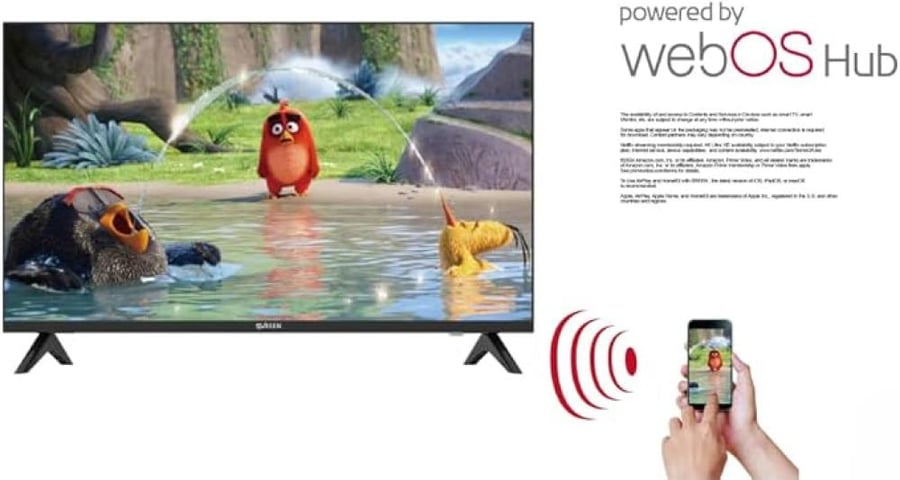 سرين شاشة 55 بوصه مع ماجيك ريموت , وضوح عالي الجودة LED - 4K