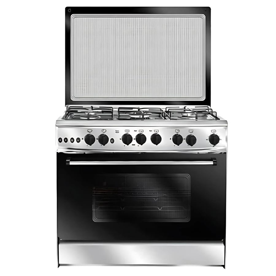 فرن غاز تكنو جاز 5 شعلات 60×90 سم