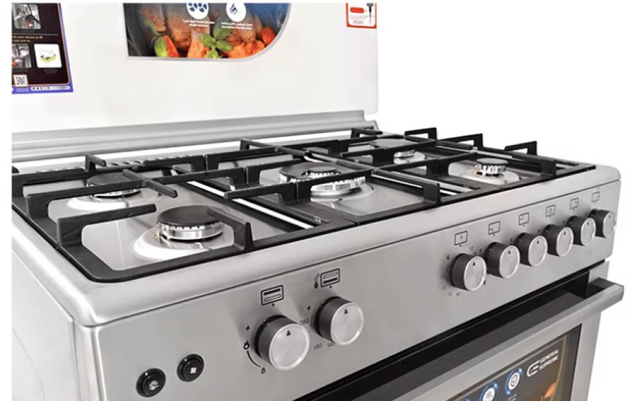 Turkish gas oven General Supreme 5 burners self-ignition