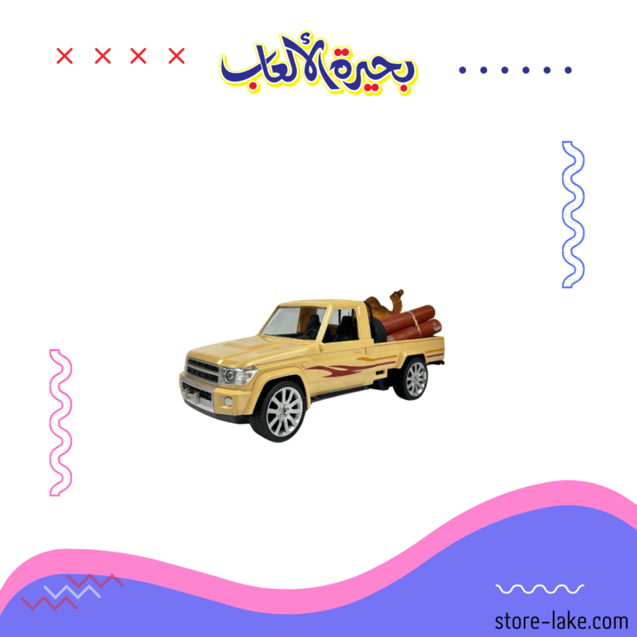 سيارة ريموت جيب شاص كبير مع اكسسوارات