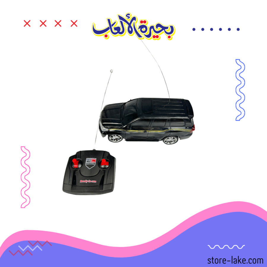 سيارة ريموت لاندكروزر أسود