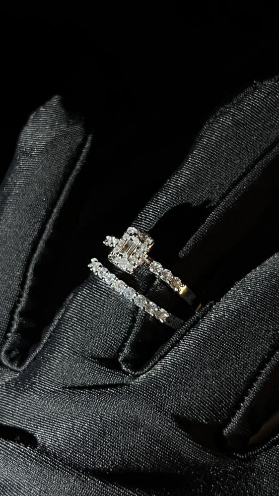 Elegant bracelet and ring